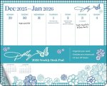 Dolly Parton 2026 Weekly Desk Pad Calendar