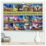 Surrealistische Visionen (hochwertiger Premium Wandkalender 2026 DIN A2 quer), Kunstdruck in Hochglanz