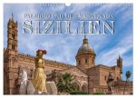 Palermo und der Westen von Sizilien (Wandkalender 2026 DIN A3 quer), CALVENDO Monatskalender