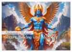 Hinduistische Mythologie - Götter, Helden und Monster (Wandkalender 2026 DIN A2 quer), CALVENDO Monatskalender