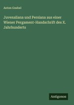 Juvenaliana und Persiana aus einer Wiener Pergament-Handschrift des X. Jahrhunderts
