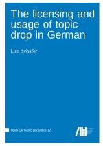 The licensing and usage of topic drop in German