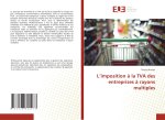 L'imposition ? la TVA des entreprises ? rayons multiples