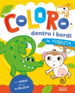 foresta. Coloro dentro i bordi