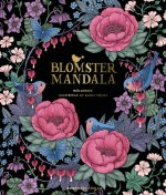 Blomstermandala: Målarbok