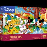 Puzzle 160 40-lecie Trefl  Zabawa w kałużach Disney Mickey Mouse and Friends 40055