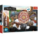 Puzzle 100 Smoki w akcji 16524
