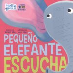 Pequeño elefante escucha