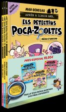 PACK Aprèn a llegir amb... Els detectius Poca-zooltes! 4,5 i 6: En lletra MAJÚS