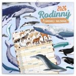 Rodinný plánovací kalendár 2026, 30 × 30