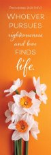 Whoever Pursues Righteousness - Bookmarks (Pk of 25)