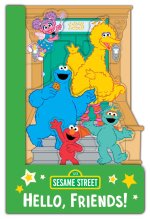 Sesame Street: Sunny Days Puffy Sticker and Activity Book (a Sesame Street Elmo and Friends Sticker Coloring and Activity Book for Kids)
