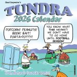Tundra 2026 12 X 12 Wall Calendar
