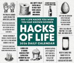 Hacks of Life 2026 5.4 X 6.2 Box Calendar