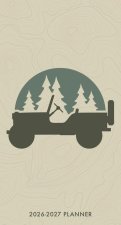 Jeep 2-Year 2026-27 3.5 X 6.5 Monthly Pocket Planner