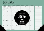 Urban Chic 2026 17 X 12 Small Monthly Deskpad
