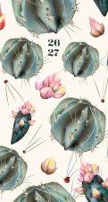 Cactus Deco 2-Year 2026-27 3.5 X 6.5 Monthly Pocket Planner