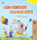 J'adore l'été (Livre pour enfants bilingue italien-français)