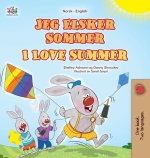 I Love Summer (Norwegian English Bilingual Children's Book)