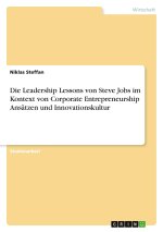 Die Leadership Lessons von Steve Jobs im Kontext von Corporate Entrepreneurship Ansätzen und Innovationskultur
