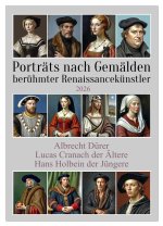 Porträts nach Gemälden berühmter Renaissancekünstler (Wandkalender 2026 DIN A3 hoch), CALVENDO Monatskalender