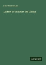 Lucréce de la Nature des Choses