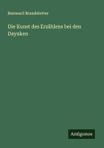 Die Kunst des Erzählens bei den Dayaken