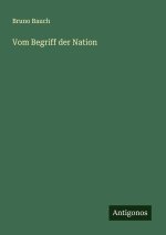 Vom Begriff der Nation