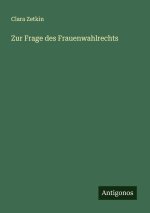Zur Frage des Frauenwahlrechts