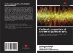 Excitonic properties of ultrathin quantum dots