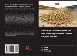 Farine de soja fermentée par des micro-organismes comme engrais naturel