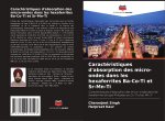 Caractéristiques d'absorption des micro-ondes dans les hexaferrites Ba-Co-Ti et Sr-Mn-Ti