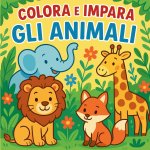 Colora e Impara Gli Animali