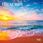 Beaches 2026 7 X 14 Inch (Hanging) Monthly Mini Wall Calendar
