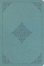 ESV Single Column Heritage Bible (Trutone, Paris Sky, Fleur-De-Lis Design)