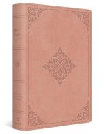 ESV Giant Print Bible (Trutone, Blush Rose, Fleur-De-Lis Design)
