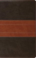 ESV Giant Print Personal Size Bible, Red Letter, Indexed (Trutone, Forest/Tan, Trail Design)