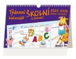 Kalendář 2026 - Týdenní školní plánovací kalendář