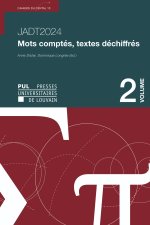 JADT 2024 MOTS COMPTES, TEXTES DECHIFFRES VOL. 2