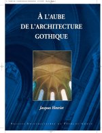 À l'aube de l'architecture gothique