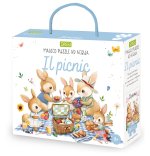 picnic. Magico puzzle ad acqua