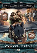 Vola con i draghi. Dragon trainer. Scenari sticker