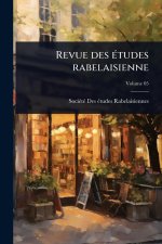 Revue des Ã(c)tudes rabelaisienne