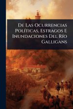 De Las Ocurrencias PolÃ-ticas, Estragos E Inundaciones Del RÃ-o Galligans