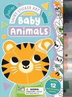 Shiny Sticker Art Junior: Baby Animals