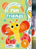 Shiny Sticker Art Junior: Fun Friends