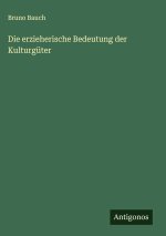 Die erzieherische Bedeutung der Kulturgüter
