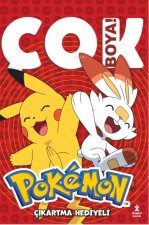 Pokemon Cok Boya - Cikartmali Dev Boyama Kitabi