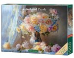 Puzzle 1500 elementów. Pastelowe piwonie