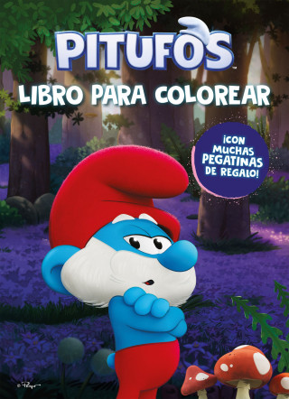 Pitufos Libro Para Colorear
